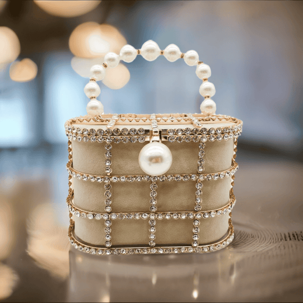 Crystal Royal Bucket Clutch