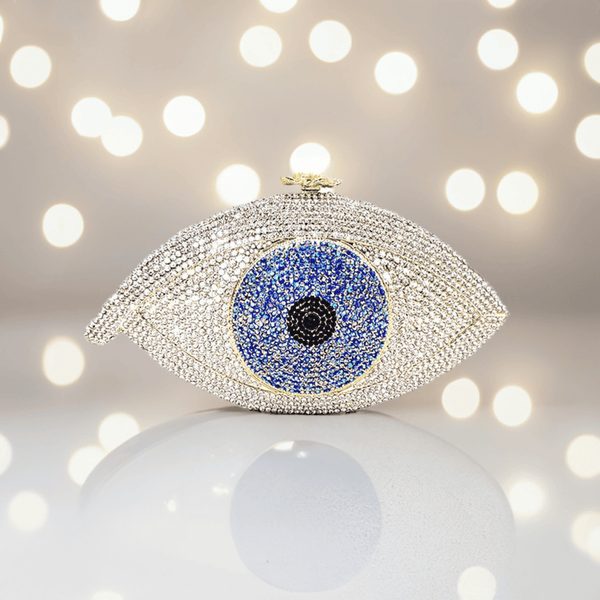 Pochette diamant Evil Eye