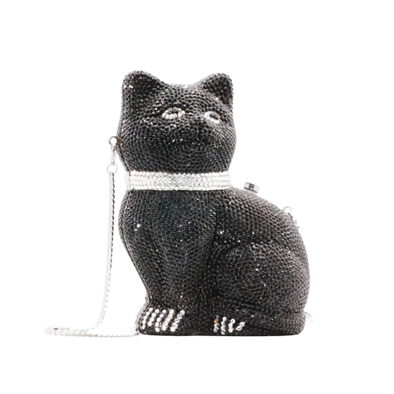 Cat Shaped Minaudière Clutch