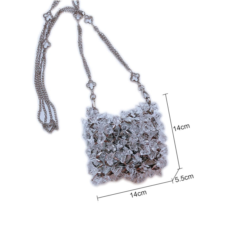 Little Daisy Mini Crystal Handbag