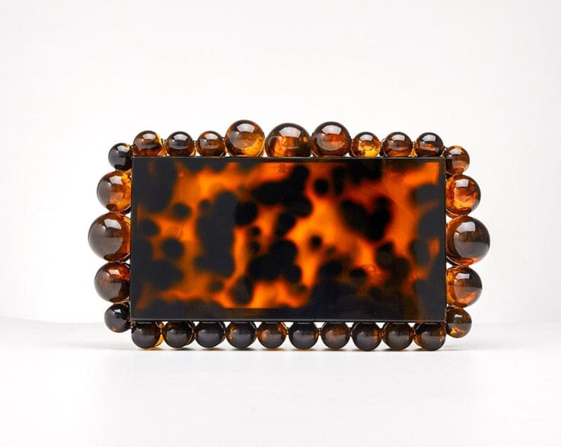 Beads Acrylic Box Clutch