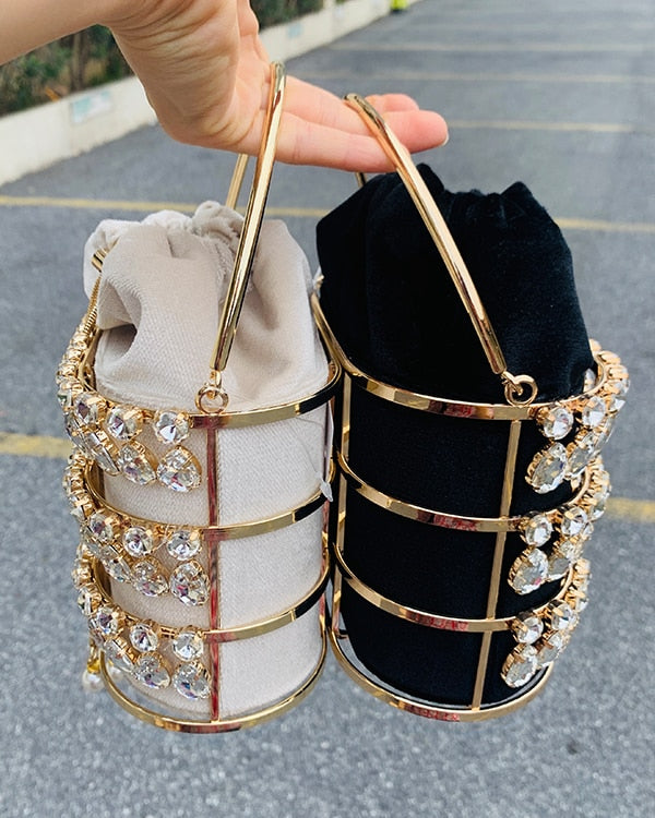 Princess Royal Bucket Clutch