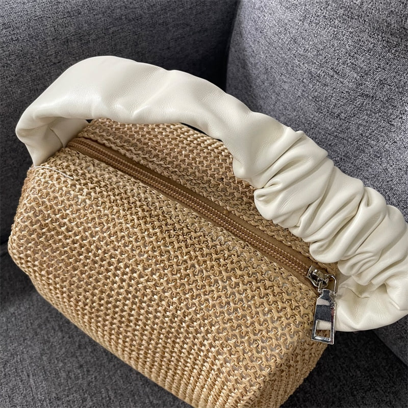 Straw woven mini Bag