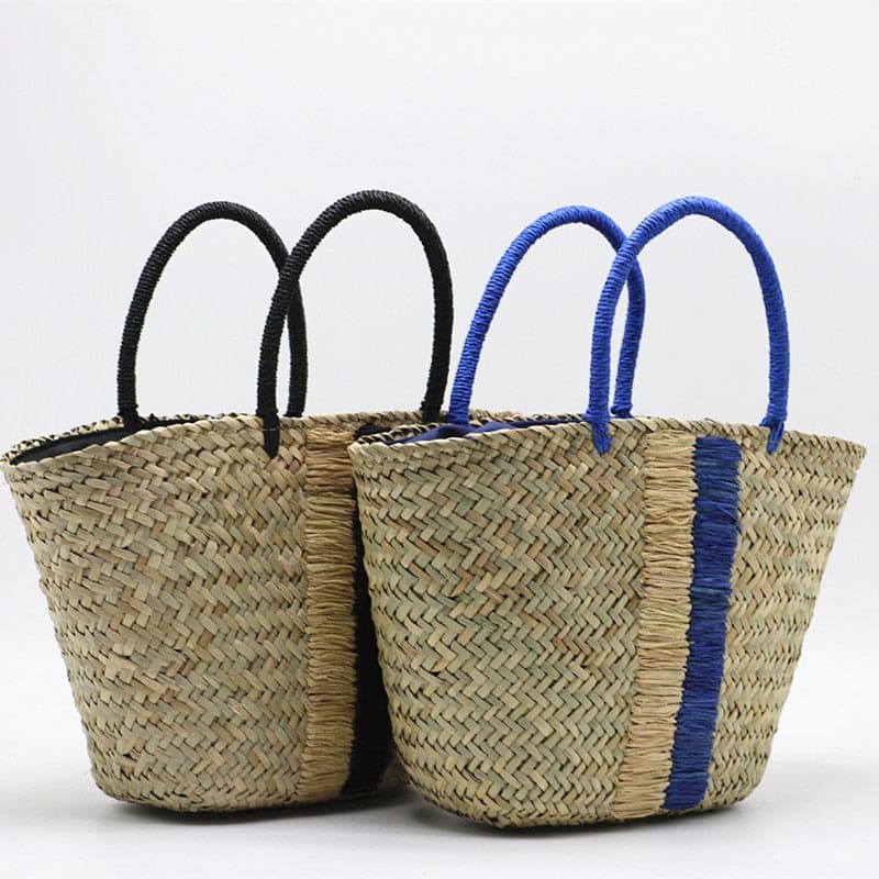 Waterweed portable Woven Straw bag