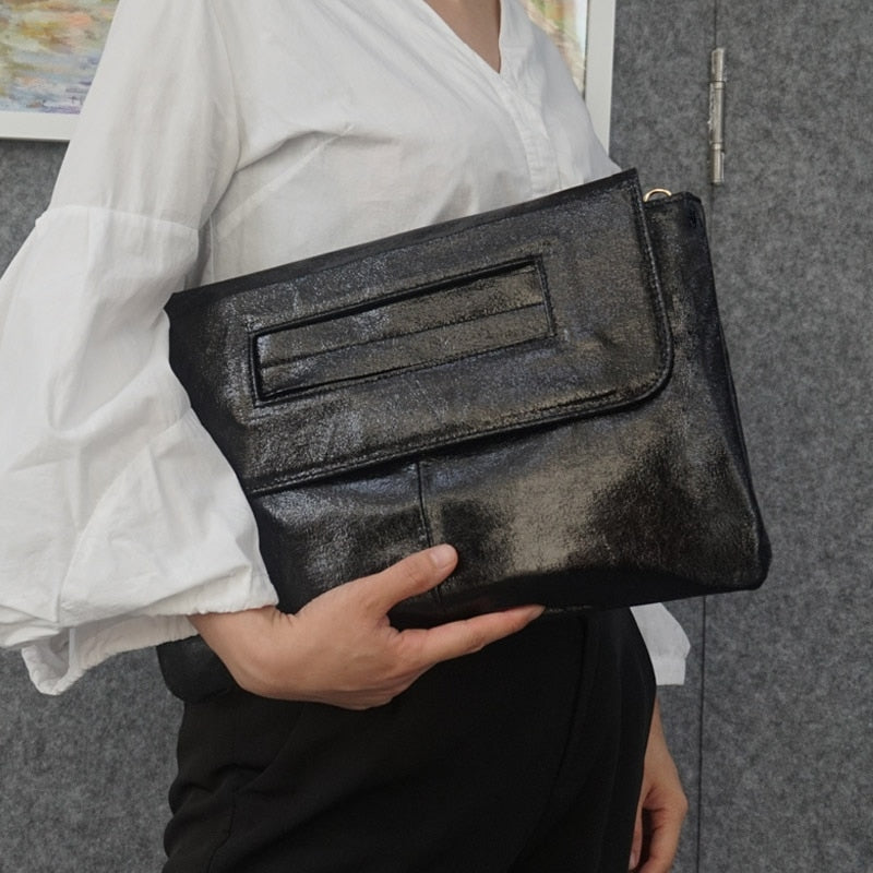 Envelope clutch bag