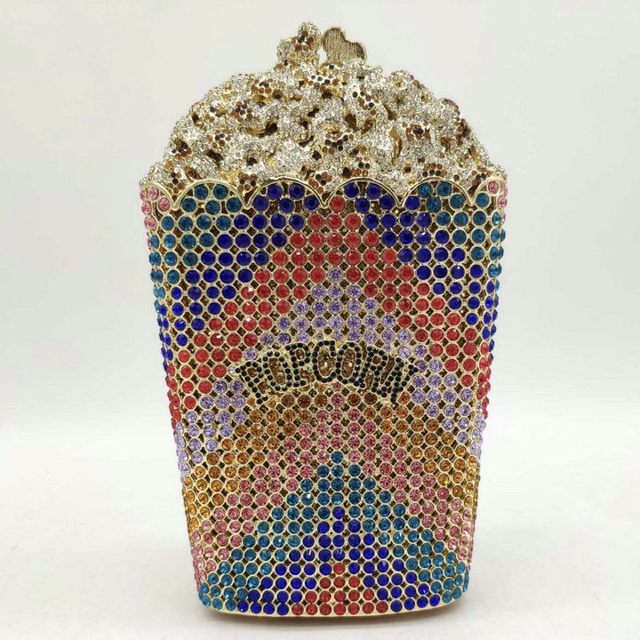 Popcorn Minaudiere Clutch