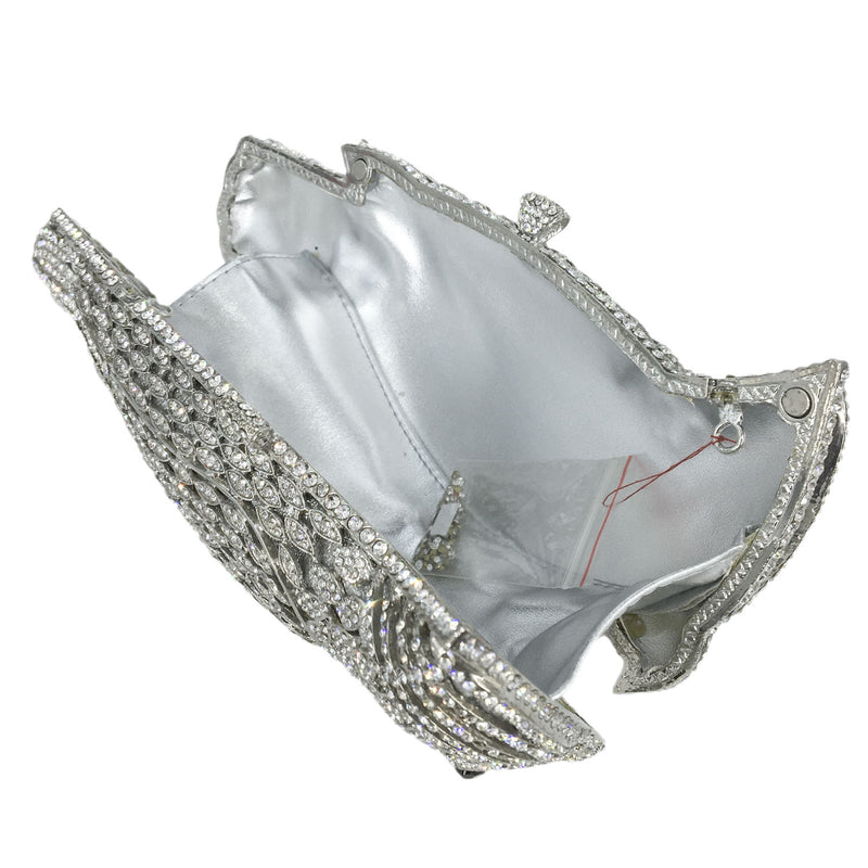 Mini bolsa de cristal em formato de pica-pau fofo