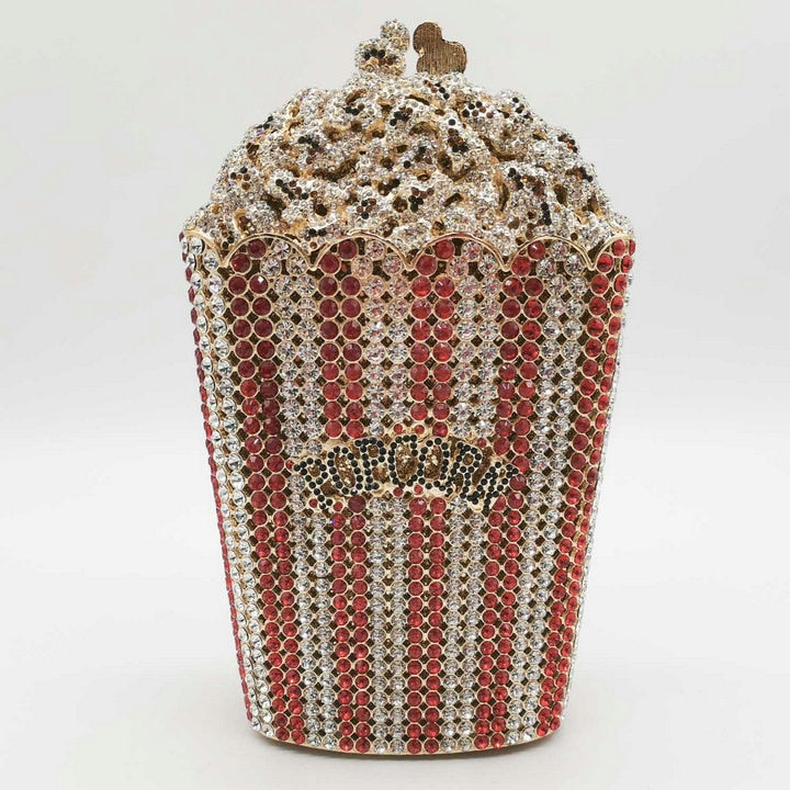 Popcorn Minaudiere Clutch