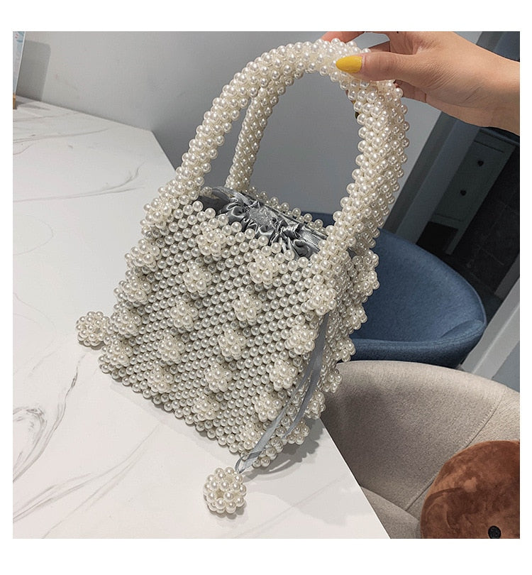 Bolsas artesanais com miçangas