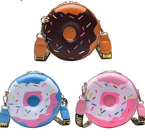 Donut Shaped Shoulder Bag for Girls