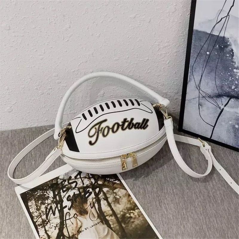 Football-Shaped Clutch