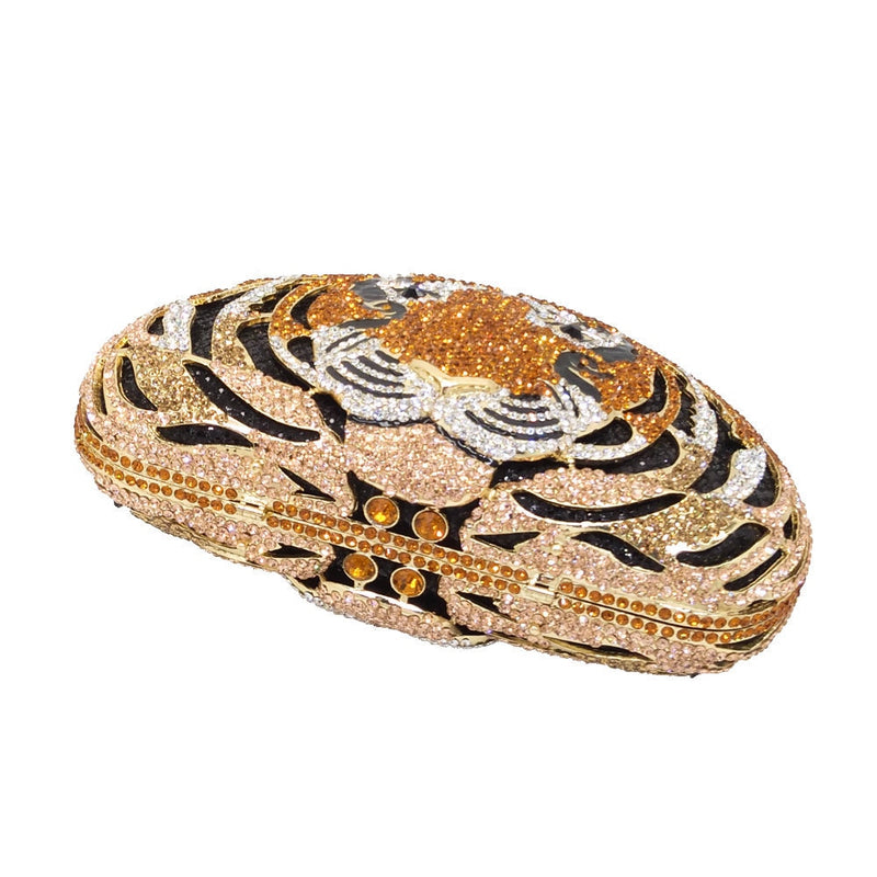 Tiger Head Shaped Clutch