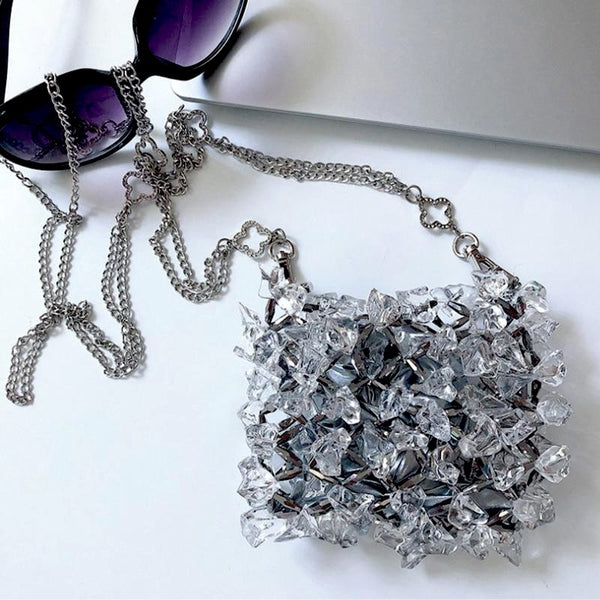 Little Daisy Mini Crystal Handbag