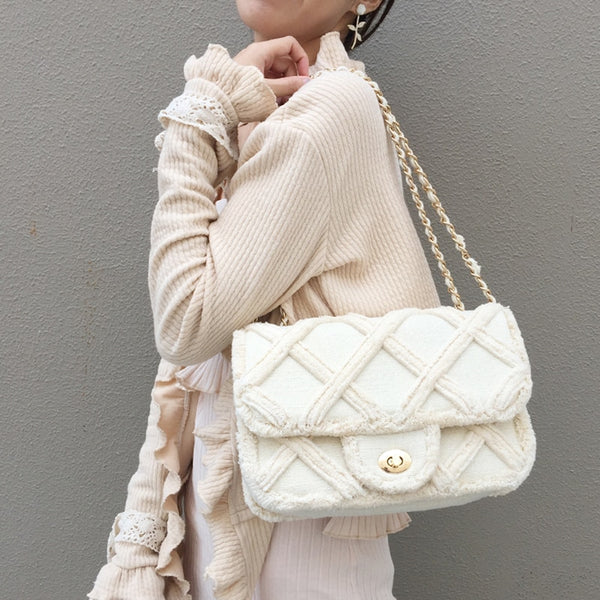 Elegant Plush Bag