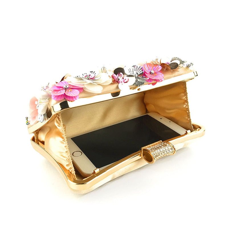 Elegant Flower Clutch