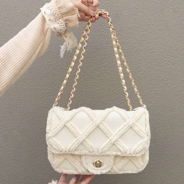 Elegant Plush Bag