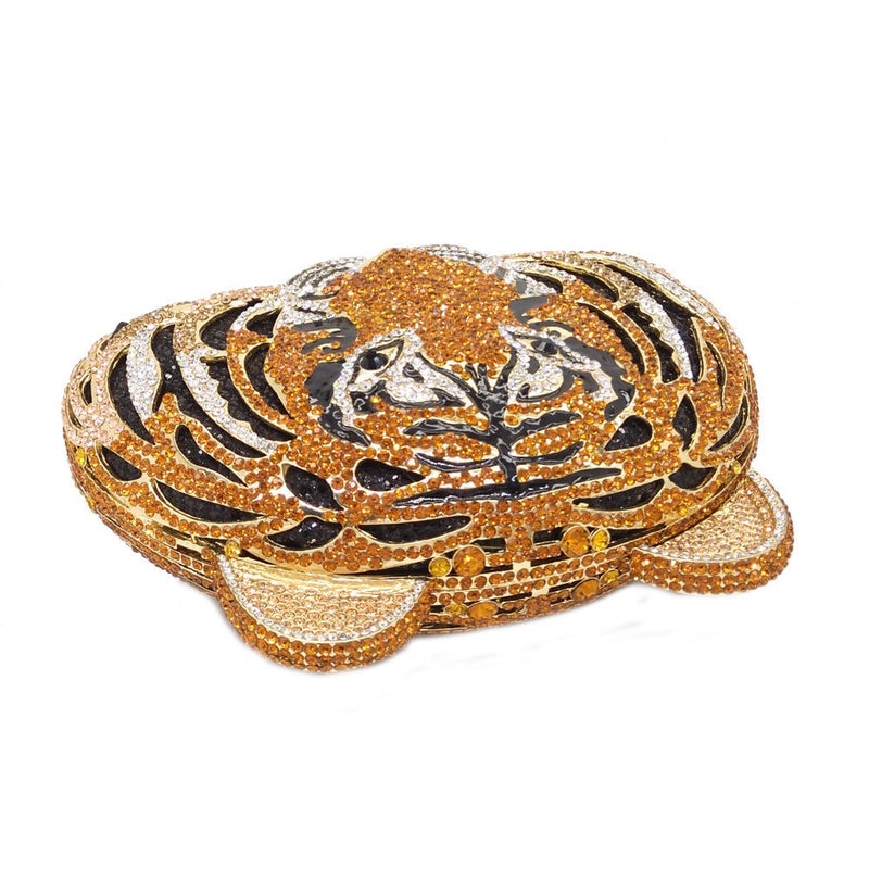 Tiger Head Shaped Clutch