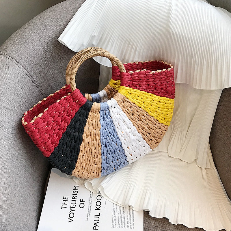 Half Moon Summer Beach Bag