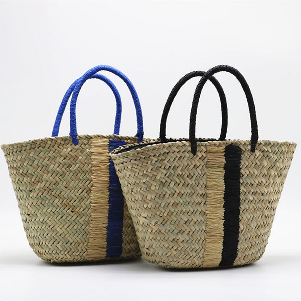 Waterweed portable Woven Straw bag