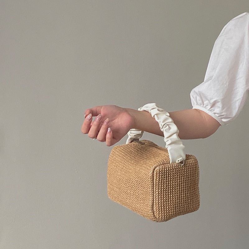 Straw woven mini Bag