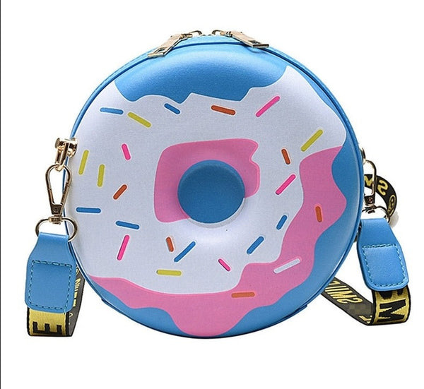 Donut Shaped Shoulder Bag for Girls