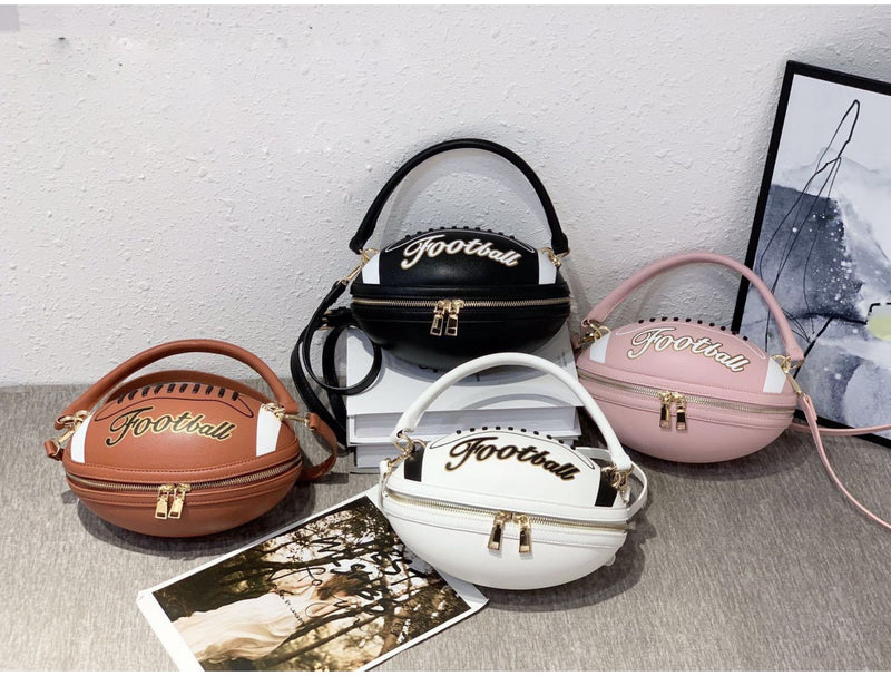 Football-Shaped Clutch