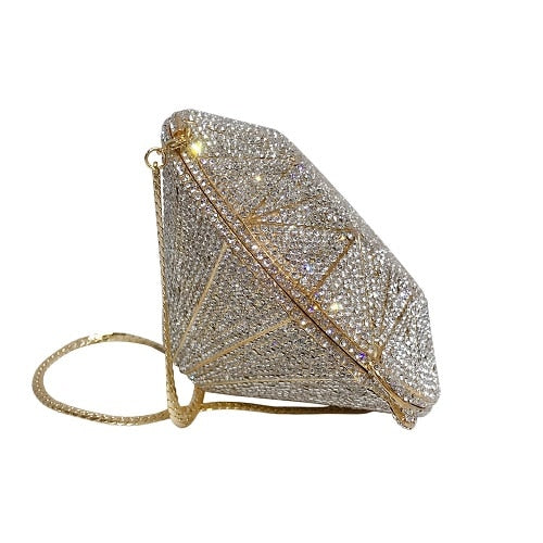 Pochette en forme de diamant