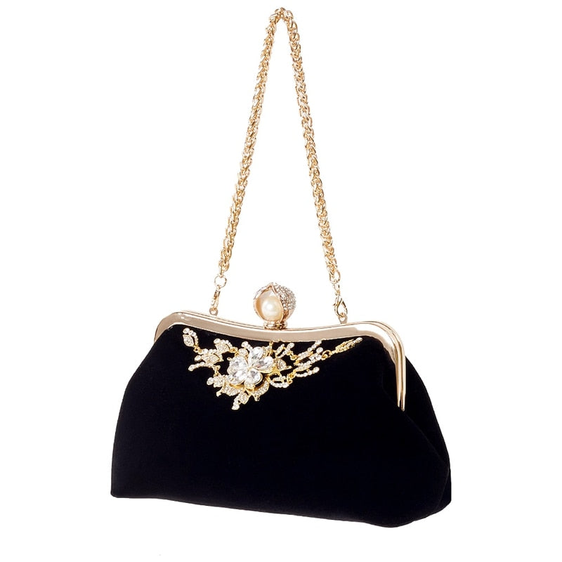 Black Pearl Handbag