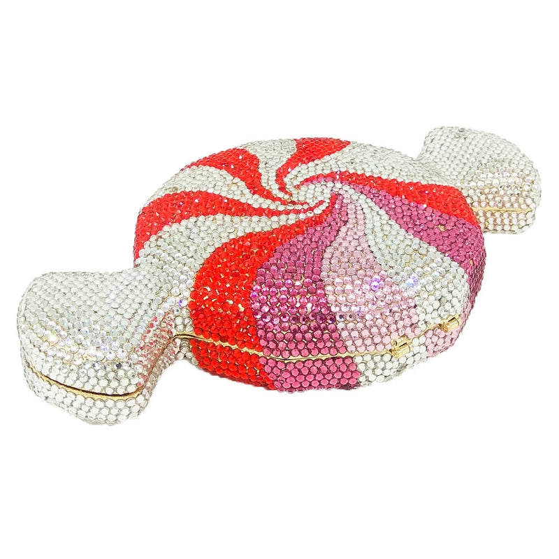 Peppermint Candy Clutch