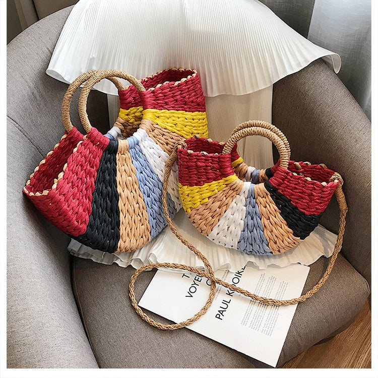 Half Moon Summer Beach Bag