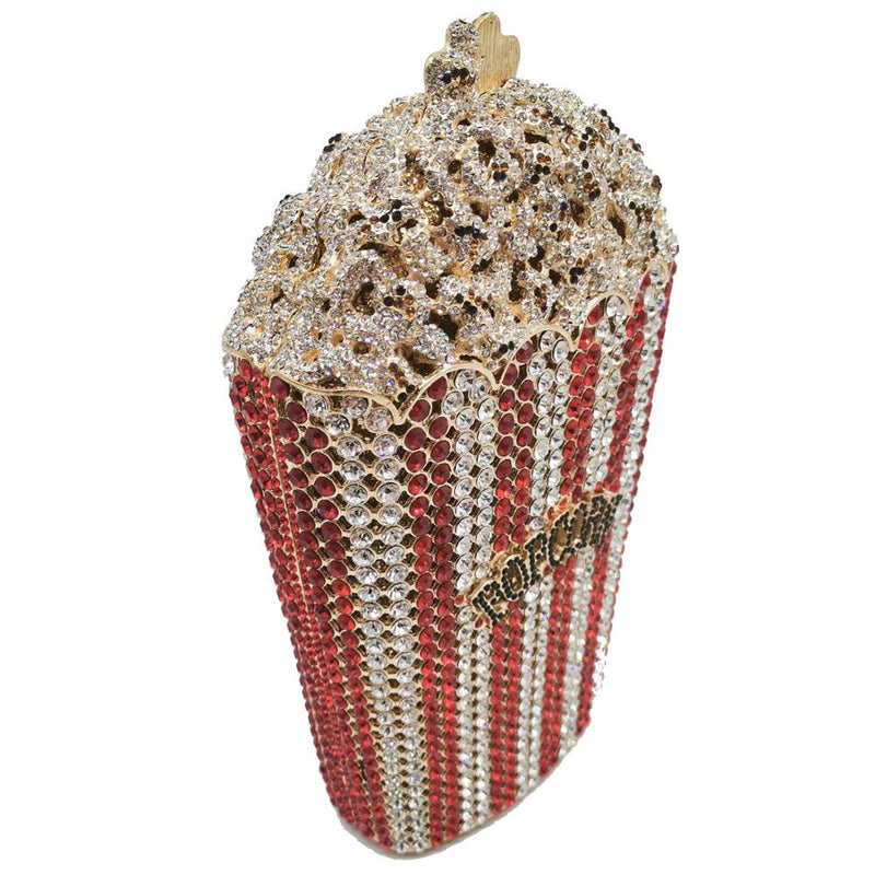 Popcorn Minaudiere Clutch