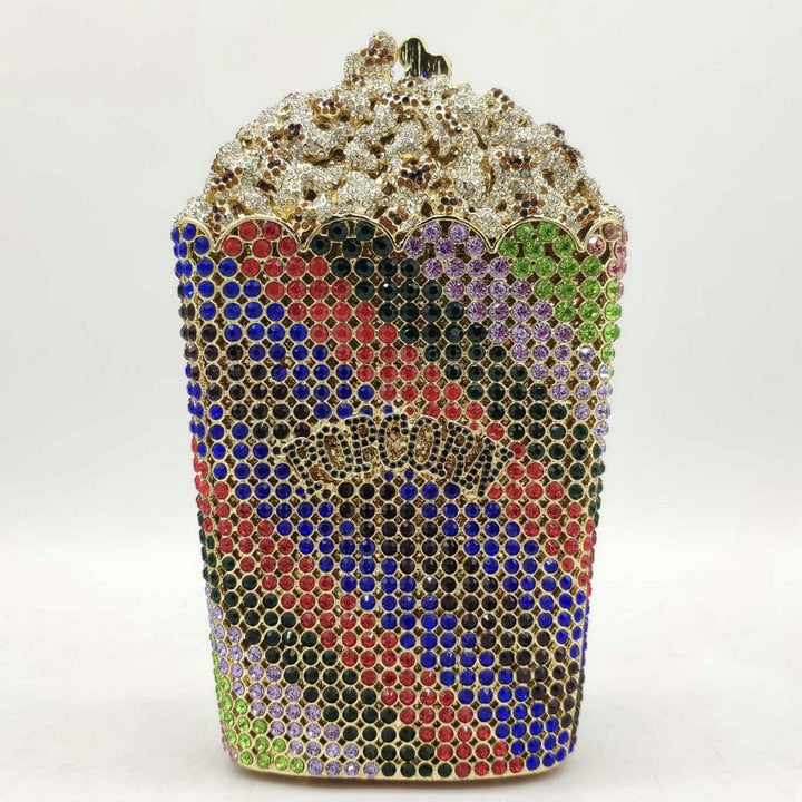 Popcorn Minaudiere Clutch