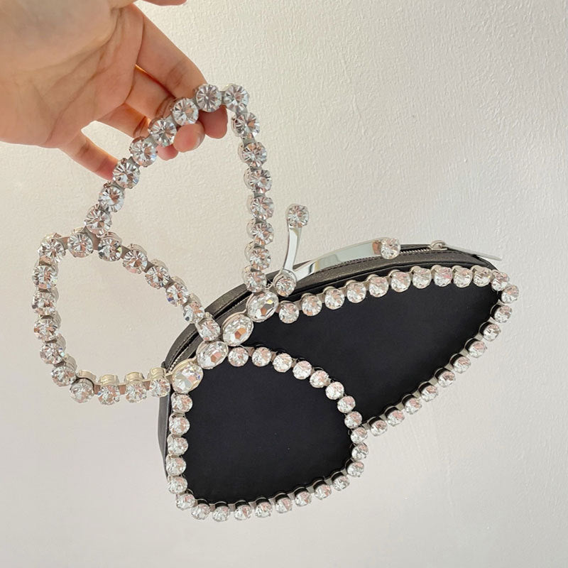 Butterfly Crystal Clutch