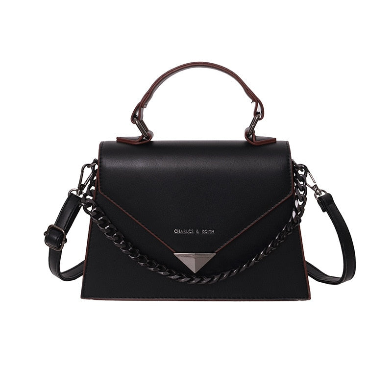 Lisa Solid Leather Cross-body Bag