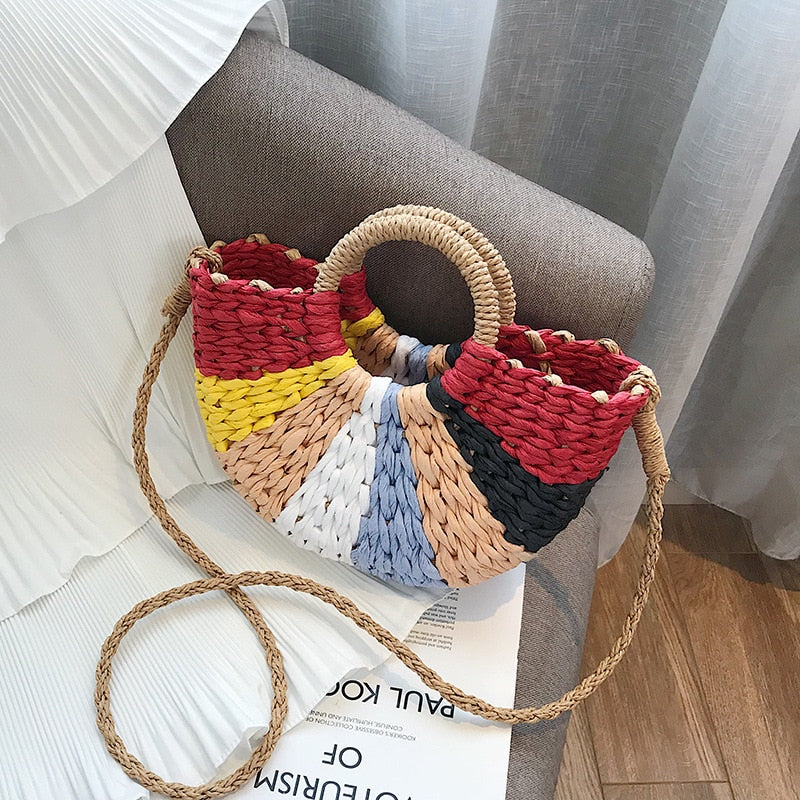 Half Moon Summer Beach Bag