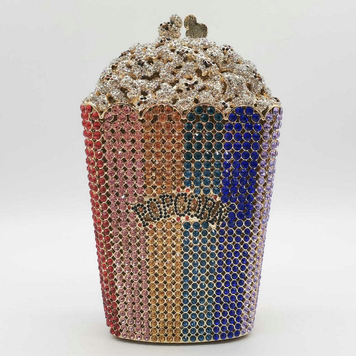 Popcorn Minaudiere Clutch