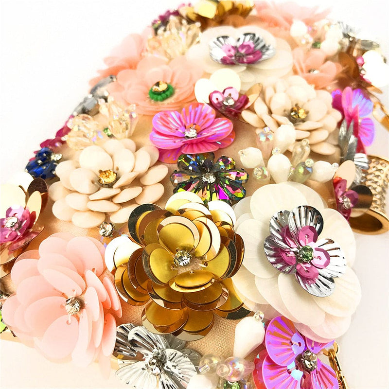 Elegant Flower Clutch