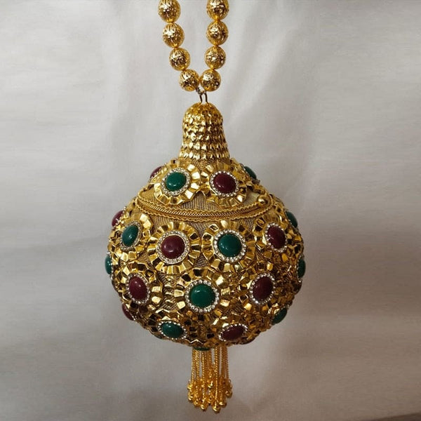 Classical Indian Style Beaded Clutch