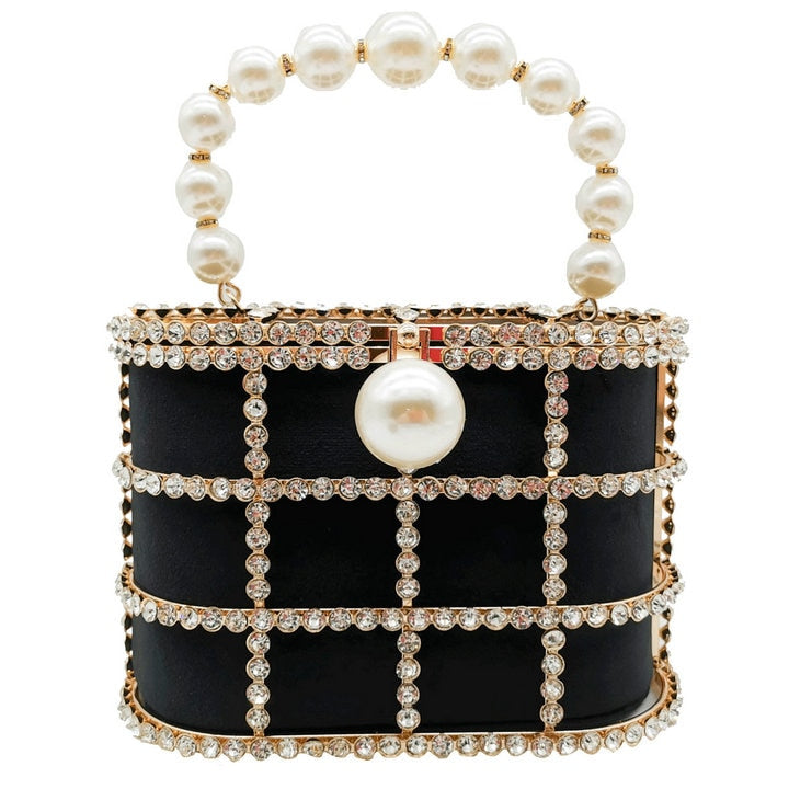 Crystal Royal Bucket Clutch