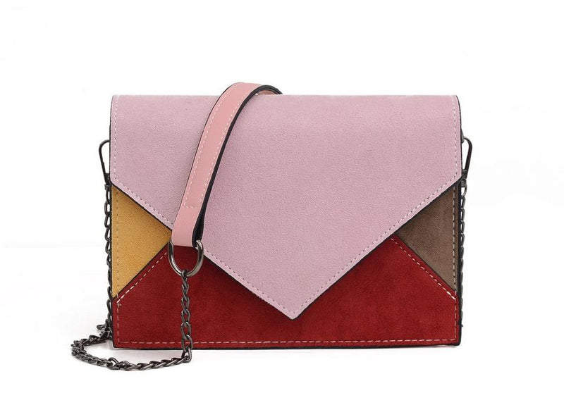 Retro Matte Patchwork Bag