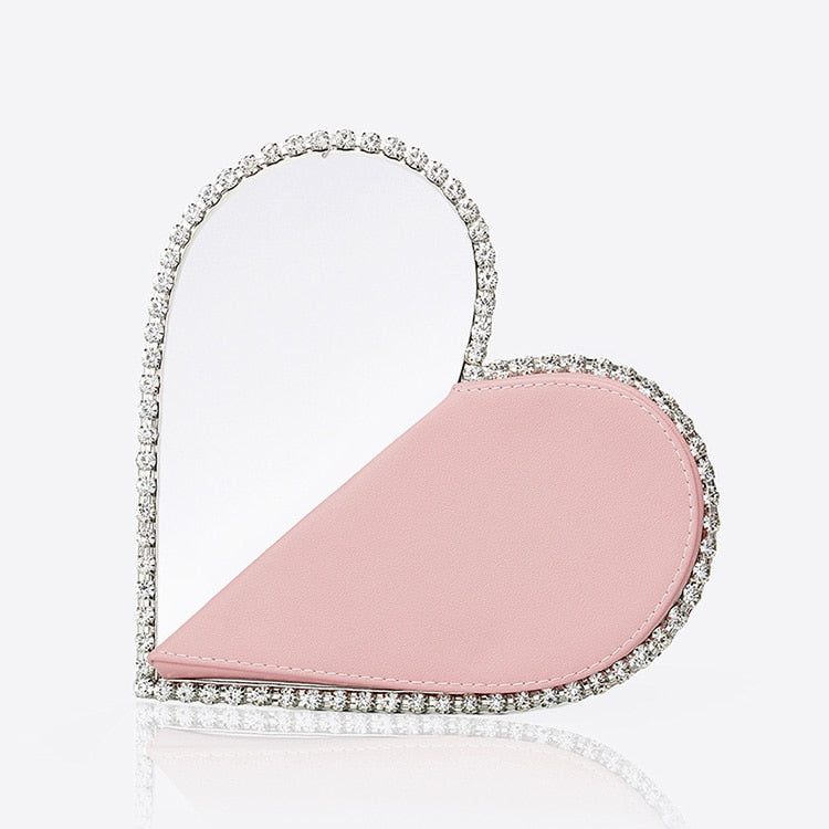 Half Heart Clutch Purse