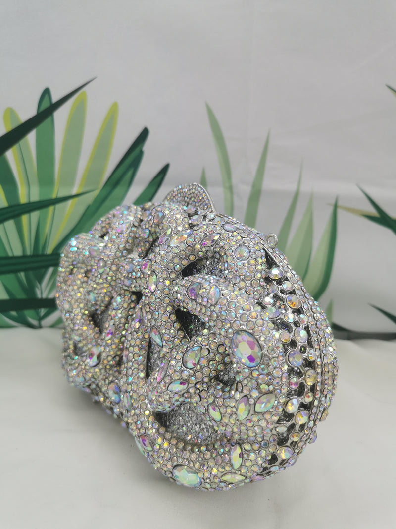 Rhinestone Diamond Crystal Clutch