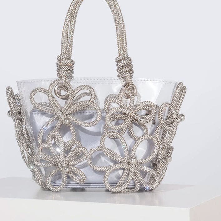 Flower Transparent Tote Bag